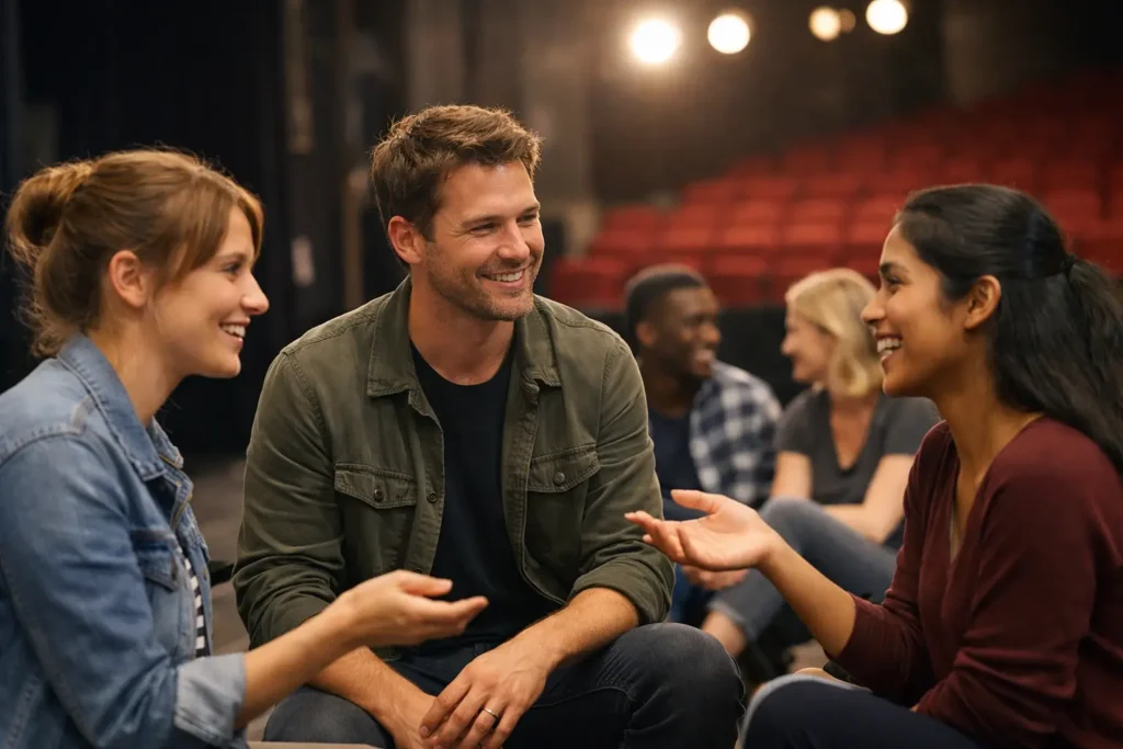 How to Meet People Through Theatre