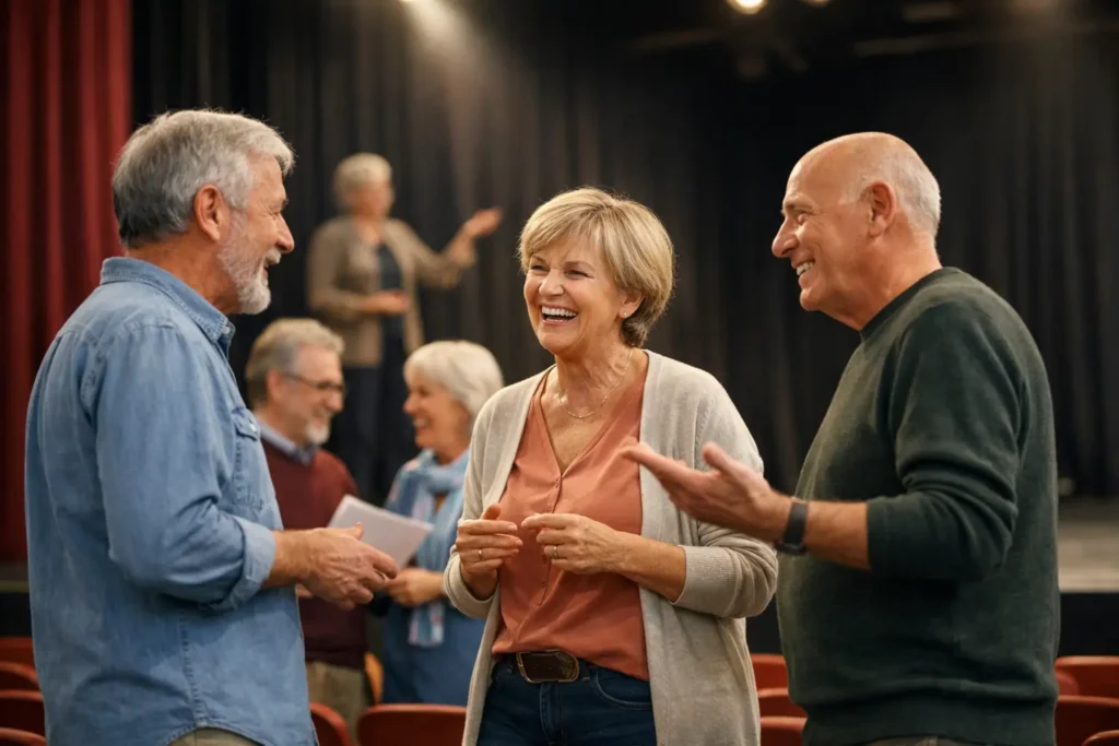 Over 50s Theatre Groups That Feel Social
