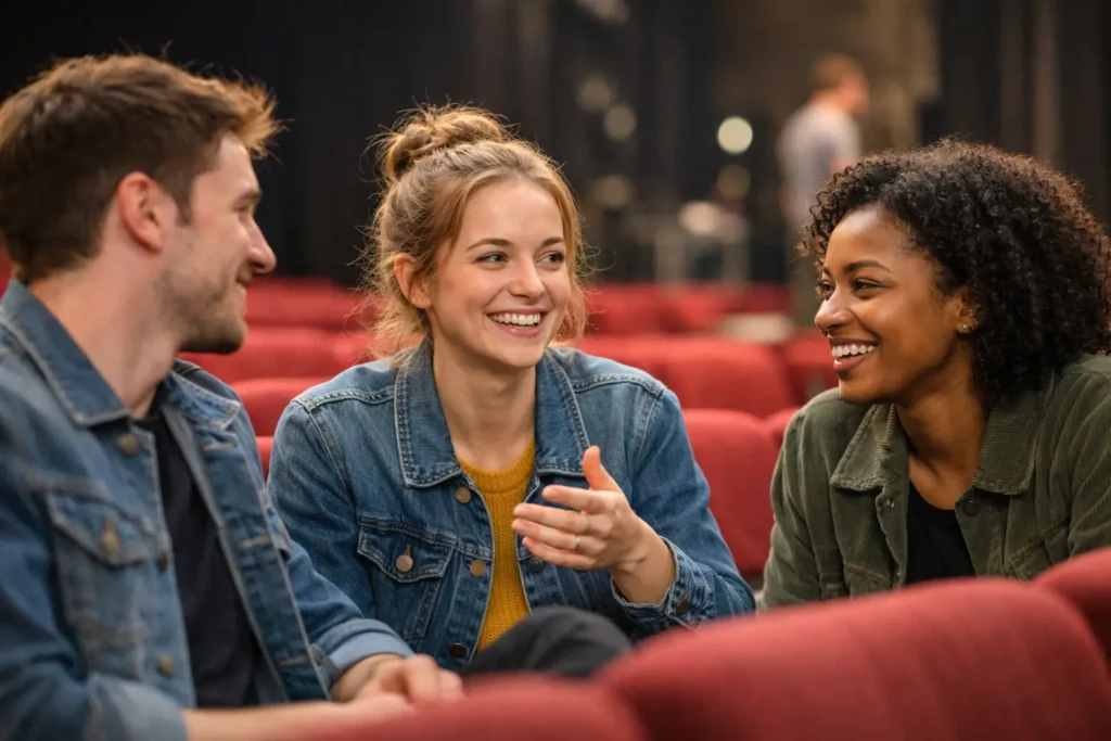 How to Make Theatre Friends Without Feeling Awkward